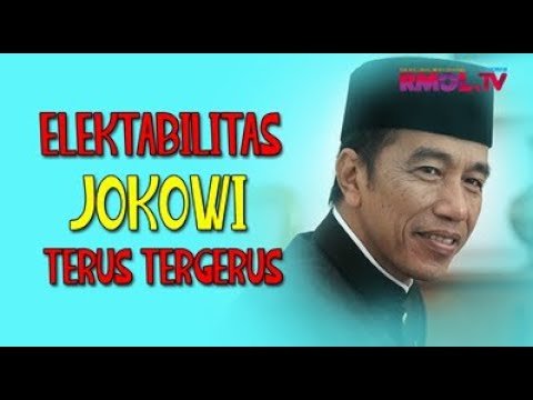 Elektabilitas Jokowi Terus Tergerus