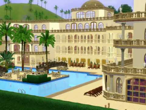 comment construire hotel sims 3