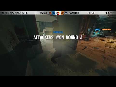 [PC] Rainbow 6 Siege DeSBL Pokal powered by Saturo | ComeBack vs Playing Ducks