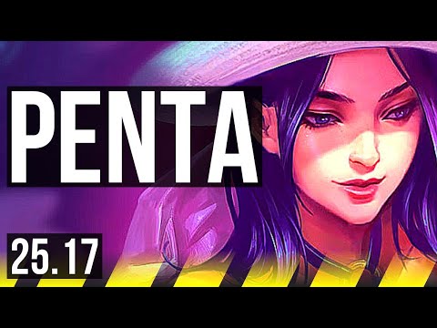 CAITLYN & Pyke vs ASHE & Braum (ADC) | Penta, 65k DMG, 22/3/7, Legendary | EUW Master | 25.17