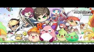 メイプルRリリースされたので雑談配信