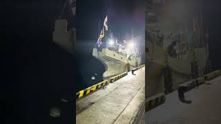 さけます流し網 出港