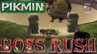 Pikmin - Boss Rush (All Boss Fights)