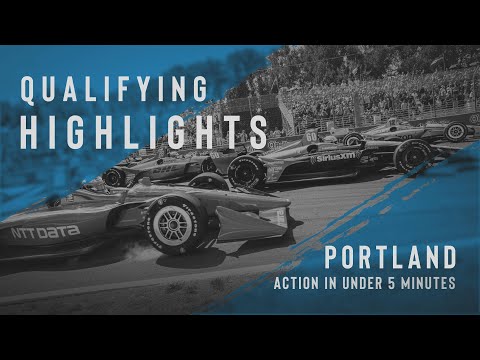 インディーカー第14戦 ポートランド・レースウェイ（ロードコース）予選タイムアタックハイライト動画