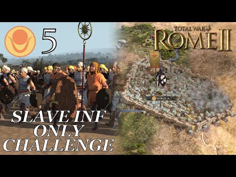 🔴LIVE! LEGENDARY KUSH CAMPAIGN #5 | CHALLENGE | Total War Rome 2