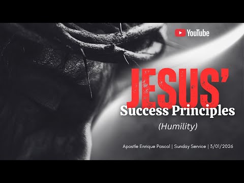Jesus' Success Principles! {Humility}
