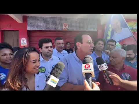 Eduardo Paes defende expansão de voos no aeroporto de Cabo Frio e promete aumento no efetivo policial na Região dos Lagos