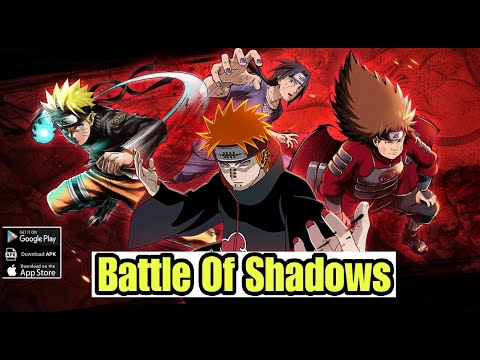 Battle Of Shadows Gameplay - Naruto ARPG Konoha Legend Of The Ninja Android Release