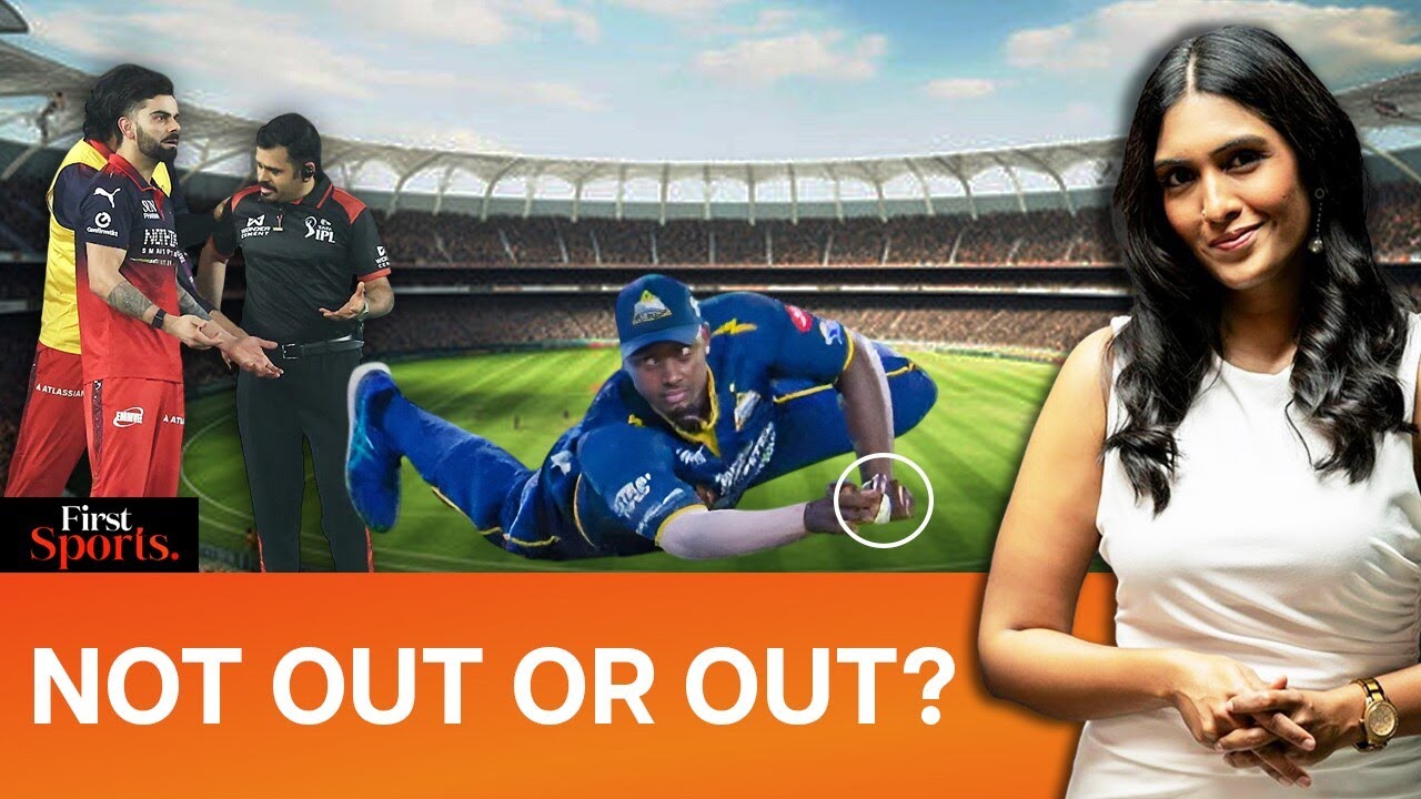 IPL: Controversial Catch Sparks Kohli Fury, RCB Draws Attendance | First Sports With Rupha Ramani