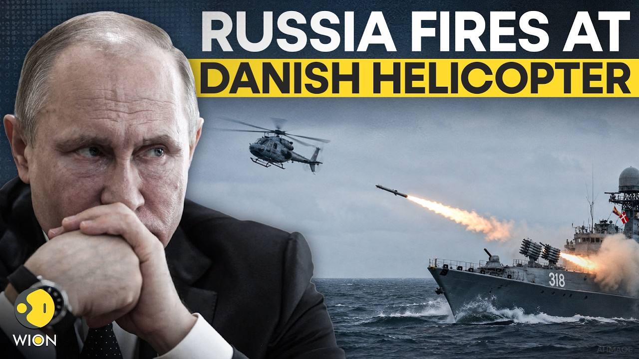 LIVE: Russia Warns NATO! Russian Frigate Fires Flares Towards Danish Military Helicopter | WION