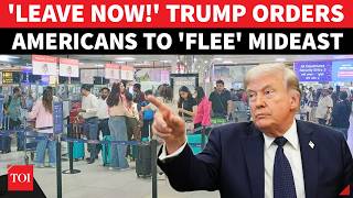 ‘LEAVE MIDEAST NOW!’: Trump’s EMERGENCY ORDER For Americans As Iran Vows ‘Full-Scale Revenge’