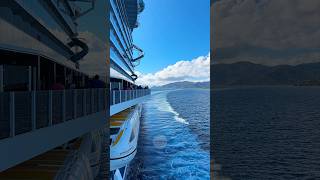 Norwegian AQUA departing from Tortola, BVI #Shorts