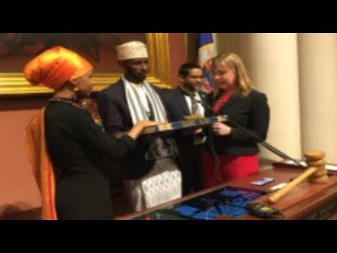 ISLAMIC Sharia Law Somali Muslim congress woman Anti Israel Hates Jews 2019 News Video