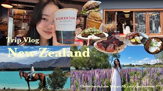 [旅行VLOG] ニュージーランドの旅 🇳🇿 食べたものと見たもの #自然 #旅行 #ニュージーランド #女子旅