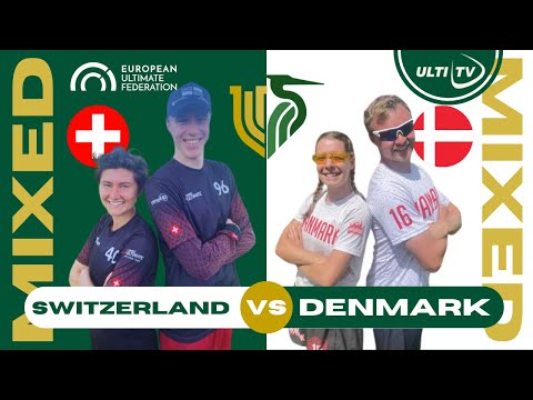 Switzerland vs Denmark — MIXED Lower Power Pool — European Ultimate Championships #EUC2023