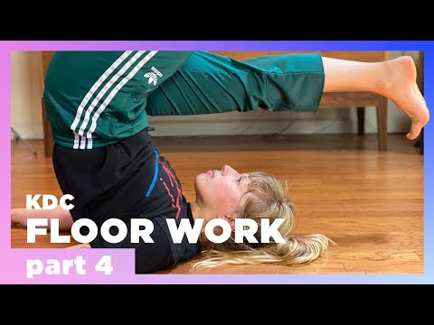 Contemporary Dance Class Floor Work Basics - Part 4