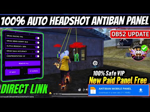 Free Fire Panel Mobile 🔥 FF Antiban Panel OB52 | Free Fire Hack New 😈 FF Injector 2026 | FF Panel