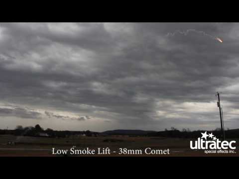 Comet 38mm Red with Tail 45 Degree Angle   LSL   May 8 2017