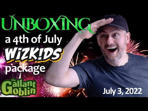 Unboxing an Independence Day package from WizKids! - July 3, 2022