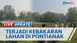 Cuaca Memasuki Dominan Panas, Kebakaran Hutan & Lahan Mulai Hantui Seluruh Wilayah Kalimantan Barat