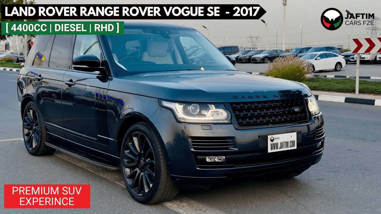 Land Rover Range Rover PREMIUM BEIGE INTERIOR | RHD | 4.4L DIESEL ENGINE | 2017 | 360° CAMERA | PANORAMIC ROOF video