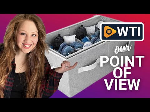 Moteph Shoe Organizer for Closet - Shoe Storage Organizer for Closet Organization with Clear Cover & Adjustable Dividers - WTI product video review