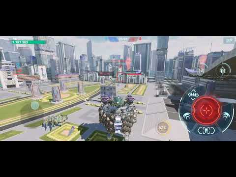 [Internal battles] Remastered (rook) vs pekka (baihu luchador) #warrobots #gaming #walkingwarrobots 