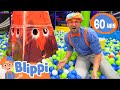 Blippi Visits LOL Kids Club Indoor Play Place Fun And Educational Videos For Kids