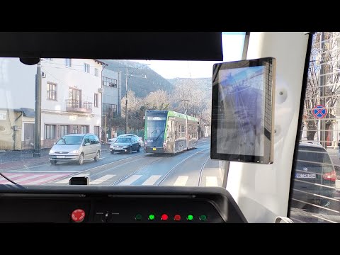 Cab View Tram Reșița. Linia 1.