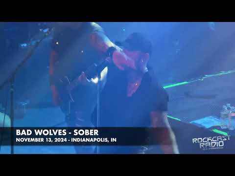 Bad Wolves perform "Sober" in Indianapolis November 13, 2024