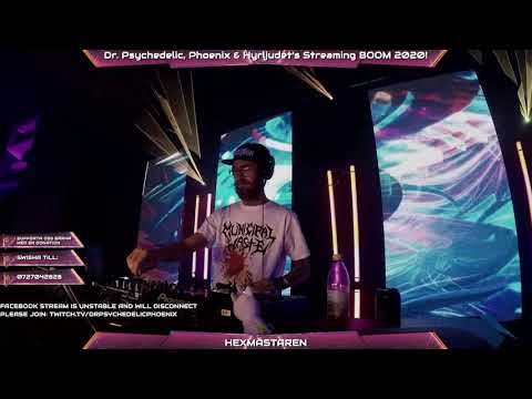 Hexmästaren Psytrance/Twilight @Streaming BOOM 2020 (Watch out big volym change on output at 50 min)