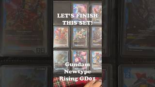 Only 3 Cards Left! Gundam Newtype Rising Pack Opening (ALT ART PULL!) #gundam #tcg #cardopening