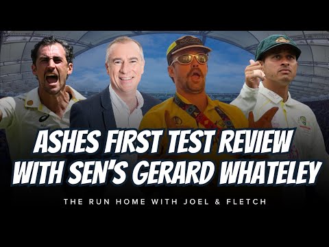 #Ashes | Ashes First Test Review with SEN's Gerard Whateley!