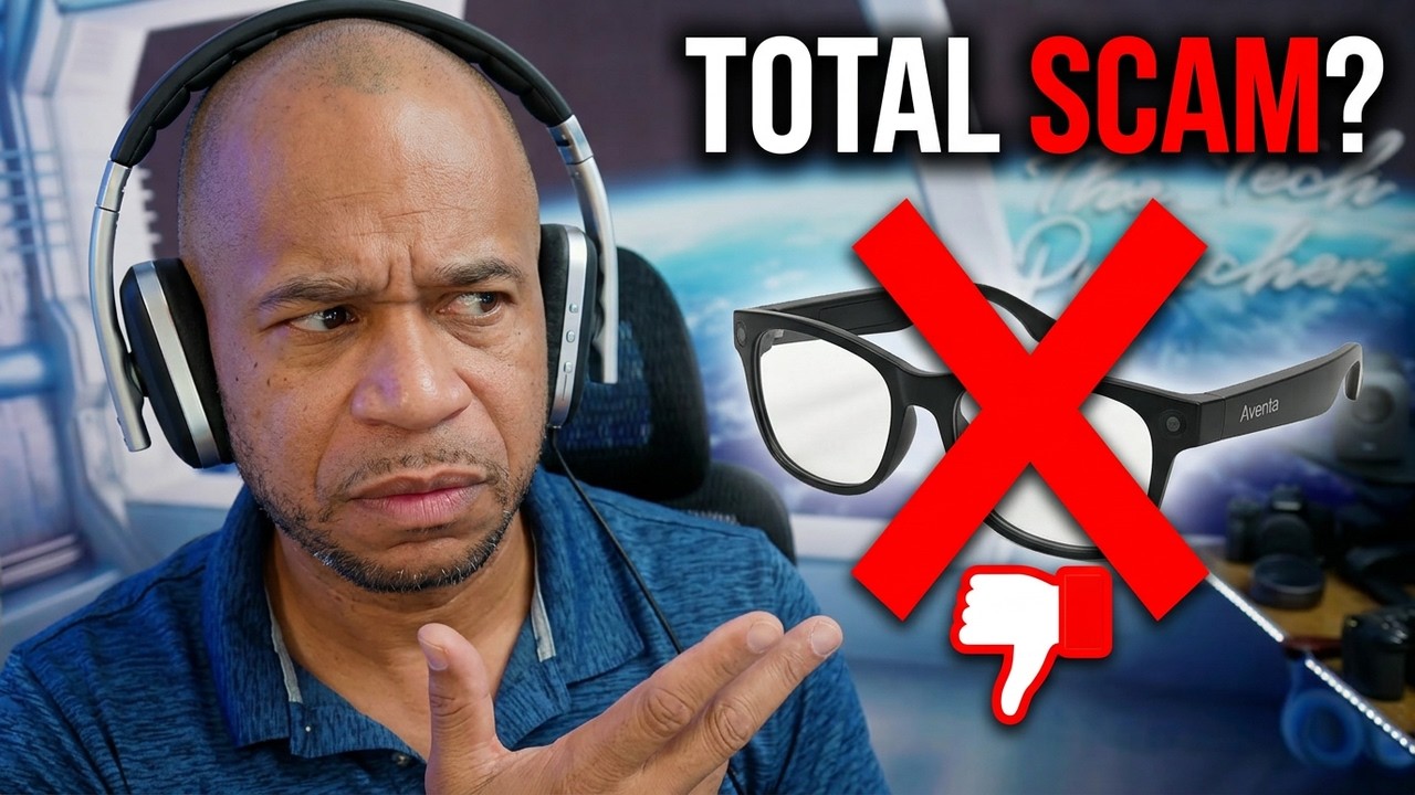 Aventa G100 Smart Camera Glasses Are a TOTAL Ripoff Buyer Beware!!!
