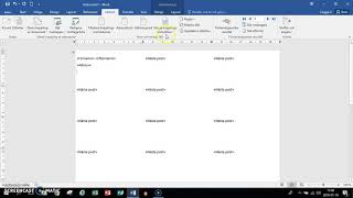 Word - skriv ut etiketter