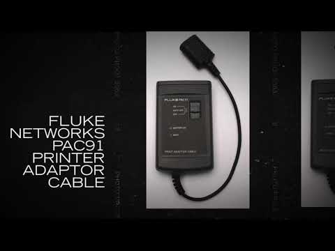 Fluke Networks PAC91 Printer Adaptor Cable