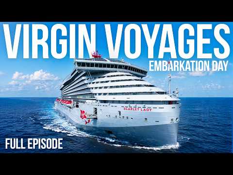 Inside Virgin Voyages on Embarkation Day (The Cruise S01 E01)