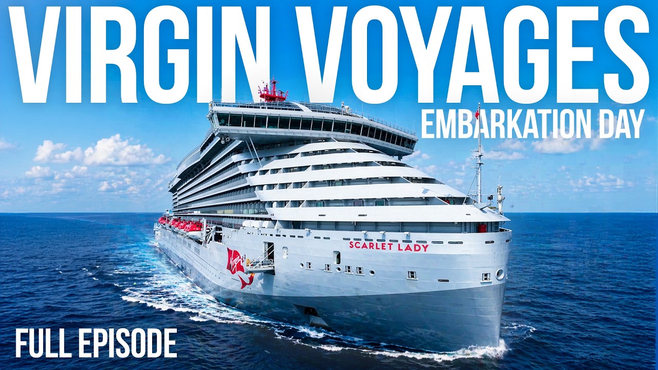 Inside Virgin Voyages on Embarkation Day (The Cruise S01 E01)