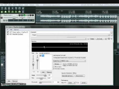Loading Impulses in Reaper