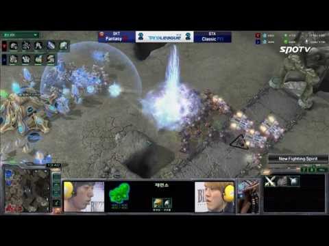 [0507] Fantasy(SKT) vs Classic(STX) TvP 5SET Fighting Spirit -Stracraft 2,esportstv,SPL