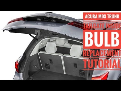 ACURA MDX REAR TAILGATE LED BULB INSTALL TUTORIAL