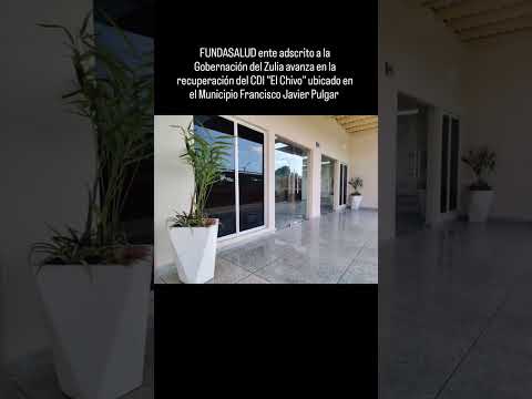 En el Municipio Francisco Javier Pulgar se recupera el Centro de Diagnóstico Integral CDI "el Chivo"