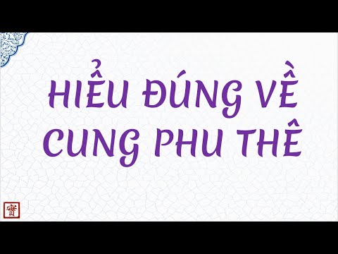 Hiểu đúng về cung Phu Thê