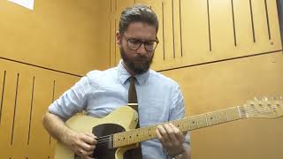 Video thumbnail for G minor blues solo by Zane Banks