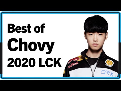 Best of Chovy 2020 LCK Montage｜2020 쵸비 롤챔스 매드무비