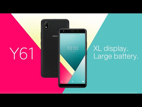 Wiko - Y61: 6'' display. Large battery. 4G.