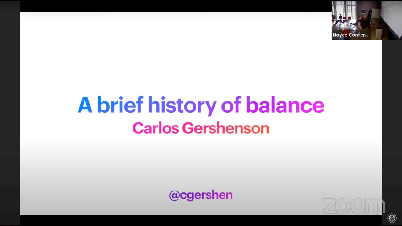 A Brief History of Balance