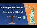 Housing Choice Voucher/Section 8 NYC: Tips, Tools & Truths- Know Your Rights!