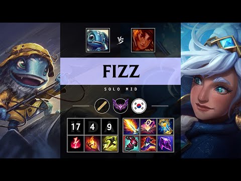 Fizz Mid vs Taliyah - KR Master Patch 25.12