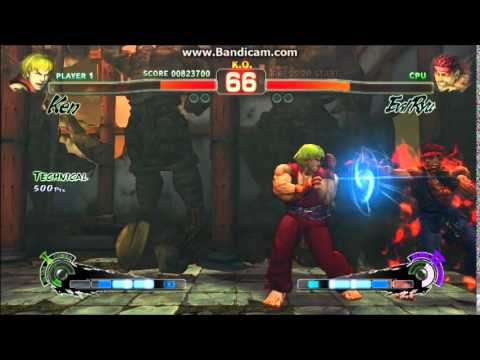 Super Street Fighter 4: Arcade Edition (PC) - Secret Evil Ryu boss battle